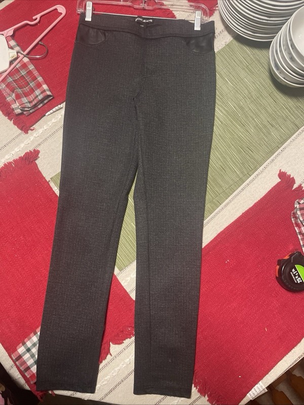 DKNY Womens Jeans Pull-on Black Stretch Jeggings Pants Small Thick 28"x28”