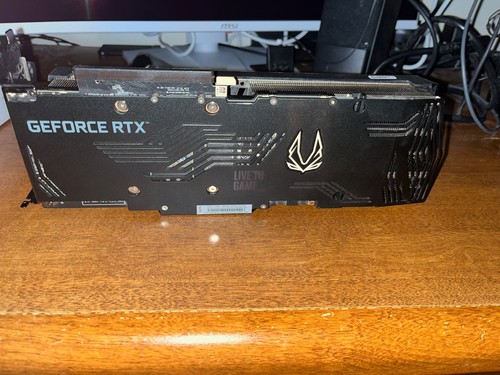 ZOTAC GEFORCE RTX 3080 12 GB OC GDDR6X RGB LIGHTING 4k 8k - Picture 3 of 11