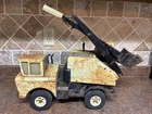 Vintage Mighty Tonka Shovel Truck Greenish Steel Metal 70’s