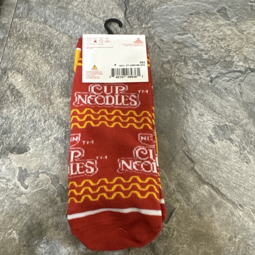 Nissin Cup Noodles Ankle Socks Unisex Gift NEW - Picture 2 of 3