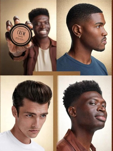American Crew Pomade Medium Hold High Shine Men Hair Gel 3 Oz (Pack of 03) - Picture 3 of 6