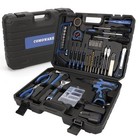 16.8V Cordless Drill Tool Combo Kit, 153Pcs Professional Tool Set with Drill .
