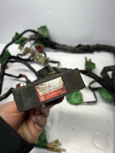 HONDA CB1000C 83 HARNESS WITH RECTIFIER, SELENOID, FUSE BOX OEM - Picture 5 of 11