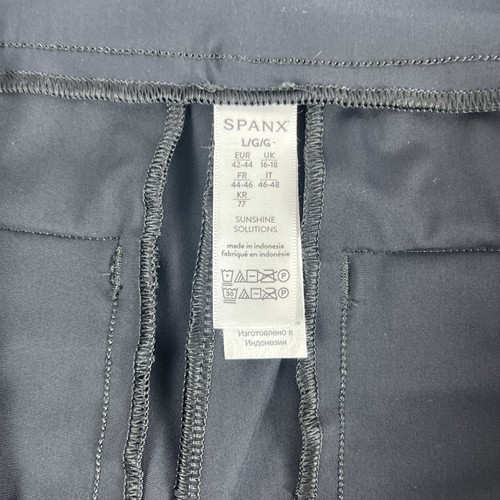 SPANX Shorts Damen Large Sunshine Shorts 10" sehr schwarz Stretch Bermuda 50214R - Bild 4 von 9