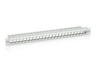 Equip Patch Panel 24x RJ45 Cat6 19 Inch 1HE Keystone RAL 7035