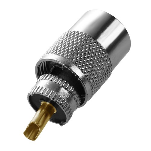 5 pcs UHF PL259 Plug Solder Connector for RG8 R6N36553 - Zdjęcie 3 z 4