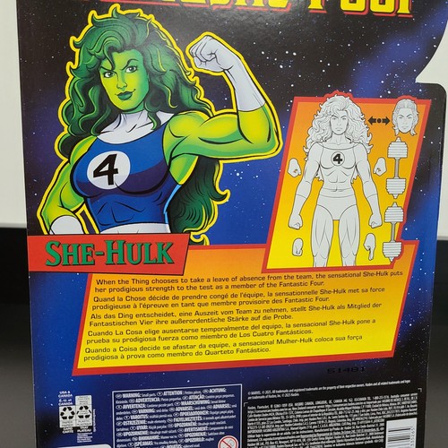 Marvel Legends Fantastic Four Retro Collection She-Hulk Actionfigur AUF LAGER! - Bild 12 von 17