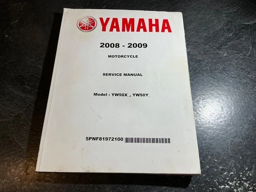 2008-2009 Yamaha YW50X & YW50Y Zuma BWS 50cc Scooter Service Manual YW50BP