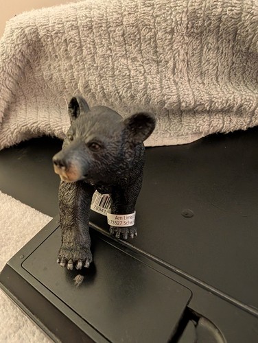 POWERFUL BLACK BEAR 4" L 2" H NO 14869 NWT HUGE PAWS W SHARP CLAWS CLIMBERS TOO - Picture 9 of 22