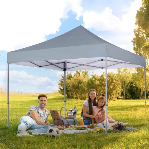 10x10 Canopy Replacement Cover, Waterproof Pop Up Tent With Ropes, Instant Su... - Picture 6 of 6