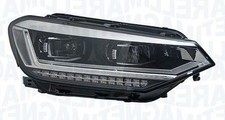 VW Touran Headlight Right 15- Full LED Adaptive Headlamp Driver Off Side O/S OEM