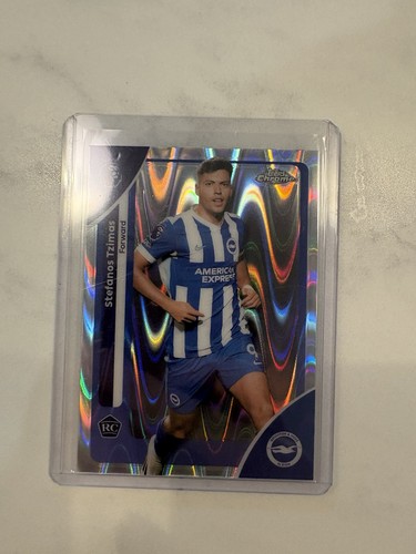 2025-26 Topps Chrome Premier League - Stefanos Tzimas #42 RayWave Refractor (RC)