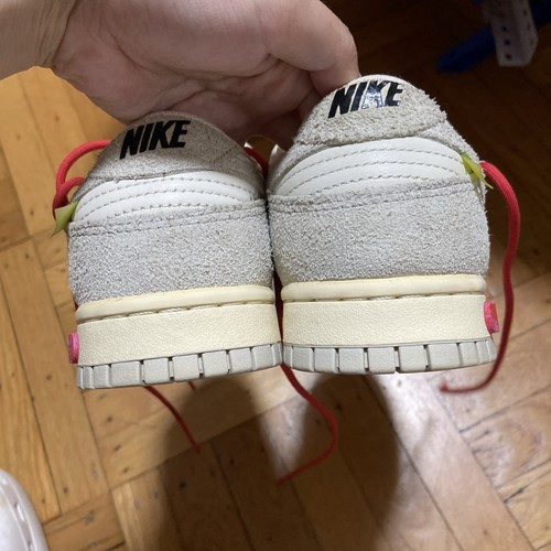 Off White x Nike Dunk Low 40 Of 50 - Size 7.5 - DJ0950 103 - Picture 4 of 6