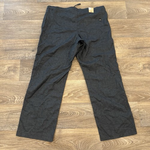 Pantaloni Sutra Uomo PrAna Nuovi con etichette - Taglia L/30” Cucitura Interna - Misto Canapa Pantaloni Yoga da Viaggio - Foto 3 di 8