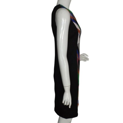 CALVIN KLEIN Dress, 6, Geometric/Color Block, Scuba, Sleeveless - Picture 9 of 11