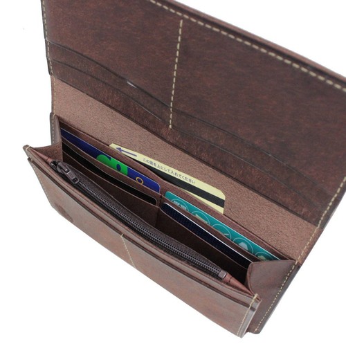 Yoshida Bang PORTER Porter Hof Hof Long Wallet 240-04189 Brown - Picture 8 of 9