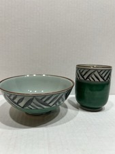 Japanese Arita Tea Bowl & Cup