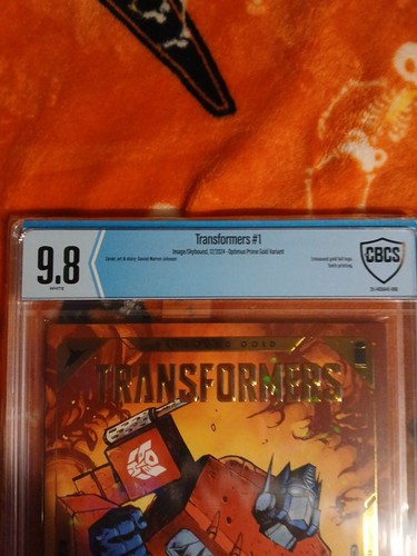 Transformers #1 (Image Comics) Both Gold Variants Cbcs 9.8 Must See (2024) - Picture 4 of 8