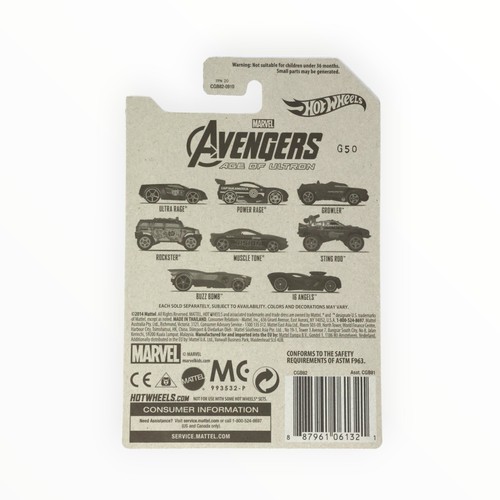 Hot Wheels Ultra Rage 1/8 - Nick Fury - 2015 Avengers: Age of Ultron A - Picture 5 of 6
