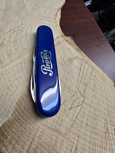 Victorinox Spartan Pepsi Cola swiss army knife sak couteau suisse Rare Vintage  - Picture 3 of 7