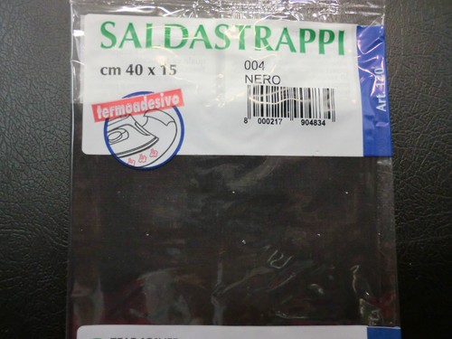 SALDASTRAPPI MARBET TERMOADESIVO 100% COTONE 40 x 15 cm VARI COLORI - Picture 2 of 30