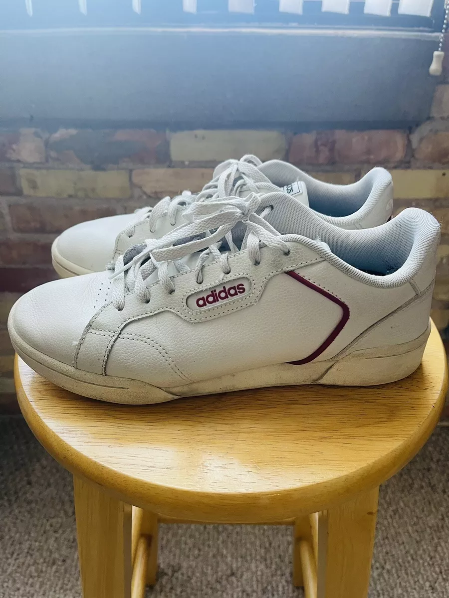 adidas Roguera Men s Training Leather Shoes Sneakers Raw White Red Size 8.5