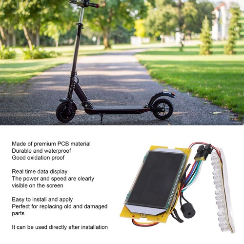 Electric Scooter LCD Display Screen 36V For KUGOO S1 Scooter Repair Accesso ZO - Picture 2 of 23