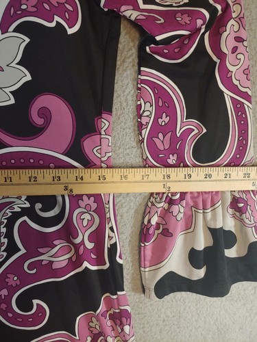 International Concepts Dress Medium Petite Womens paisley Bell Sleeve - Picture 7 of 7