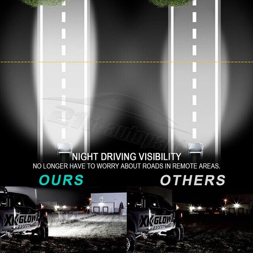 Alambre de barra de luz LED curva 32" para techo para parabrisas Polaris RZR XP1000/900 14-2024 - Imagen 2 de 11