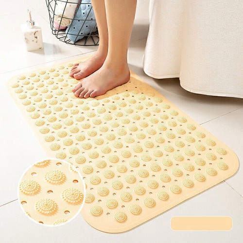 Extra Large Shower Mat Non-Slip Bathtub Strong Suction Grip Anti-Mold Rubber Mat - Picture 24 of 47