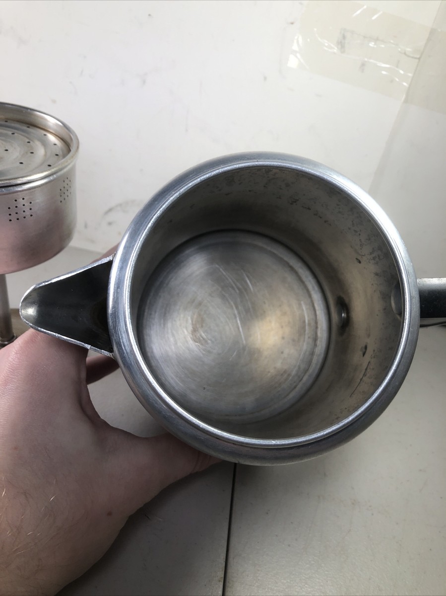 Vintage Coffee Percolator 7 Cup Kitchen Pride by Mirro #497 Stove Top Complete Vintage Coffee Percolator 7 Cup Kitchen Pride by Mirro #497 Stove Top Complete