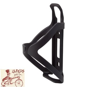 Lezyne Flow Bottle Cage Side Loader Right-hand Flow Side Load Cage Black