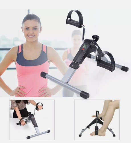 Mini Exercise Bike Portable Pedal Exerciser Resistance Cycle Gym Fitness Indoor - Picture 6 of 6