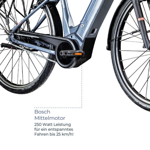 Elektrofahrrad Pedelec City eBike e-bike Shimano 7 Gänge ECity Zündapp Rad BWare - Bild 7 von 7