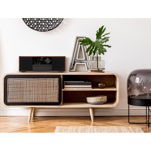 JVC RD-E761 Audio Microsystem, 16W, Bluetooth, CD, USB, FM Radio, Brown, Stylish - Picture 8 of 10