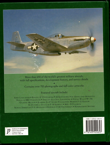 Die Enzyklopädie der Militärflugzeuge von Robert Jackson (HC, 2002, Parragon) - Bild 2 von 2