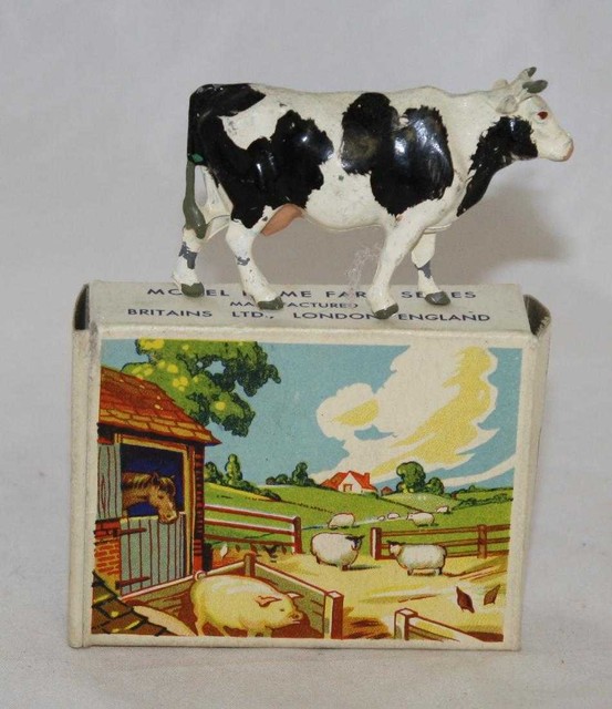 vintage lead farm figures