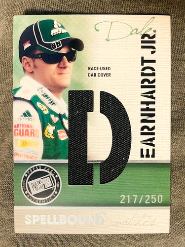 2010 Press Pass Eclipse Dale Earnhardt Jr. Race Used Car Cover Relic /250 Rare