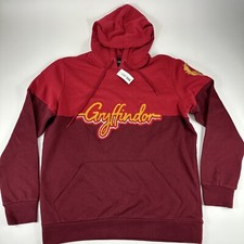 NWT Wizarding World of Harry Potter Gryffindor Hoodie Sweatshirt Medium
