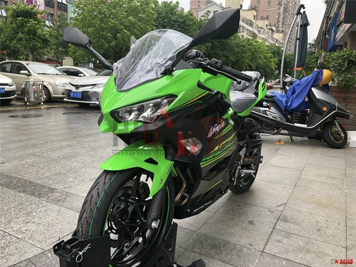 Green Injection Fairing Bodywork Kit for KAWASAKI NINJA 400 EX400 EX-400 18-20 - Bild 9 von 12