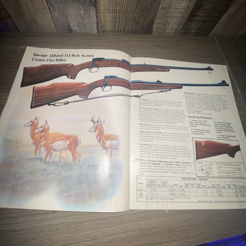 Vintage Savage Arms 1974 Catalog - Picture 4 of 4