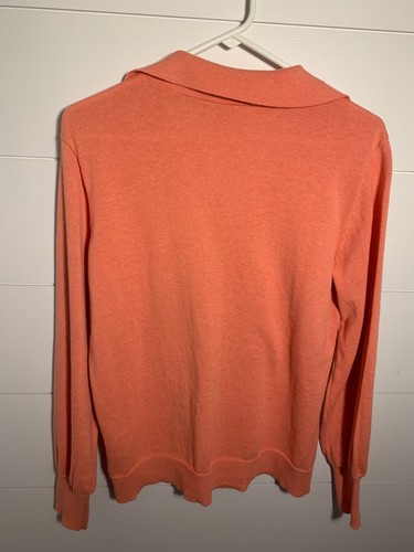 Nuevo con etiquetas Suéter Vince Camuto Cuello Ligero Coral Mujer Talla S Cuello en V Otoño Trabajo - Imagen 2 de 6