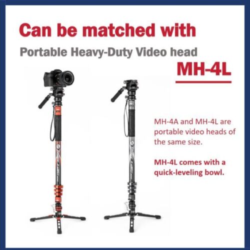 Fotopro X-AIRFLY Carbon Fiber Monopod sports travel photography with video head - Picture 13 of 15