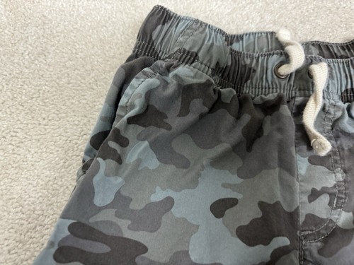 Cat & Jack Shorts Boys Medium Army Green Camo Cargo Chino Khaki Youth Kids - Picture 3 of 16