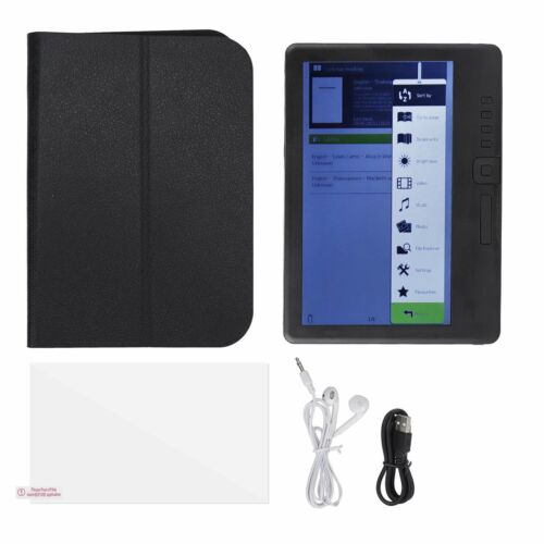 E Reader 7in Color TFT LCD 16:9 Screen HD 800x480 380MHz for EPUB PDF TXT - Picture 2 of 21