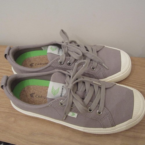 Zapatillas Mujer Cariuma US 8 EUR 39 Gris Oca Parte Superior Baja Lona Corcho Sostenible - Imagen 6 de 18