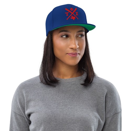 Texas Baseball Bats Retro Ranger Snapback Hat Baseball Cap - Picture 3 of 11