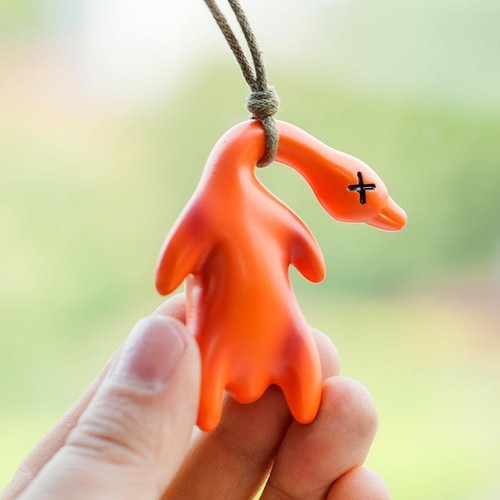 Cute Color'Changing Roast Duck Pendant Uv Temperature-Sensing Diy- Change D8U3 - Picture 12 of 16