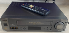 Parts Repair Only Tracking Issue Sharp VC-H978U VCR w/ OEM Remote VHS Player