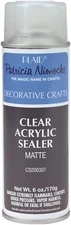 Plaid Craft Clear Acrylic Sealer Aerosol Spray (6-Ounce), CS200307 Matte